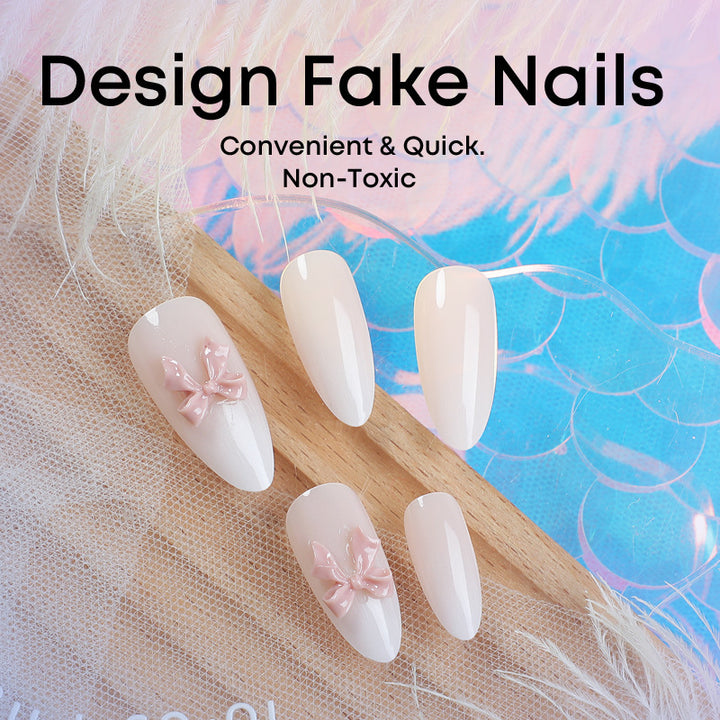 Creative Nail Art Set with Stylish Details Stornfield