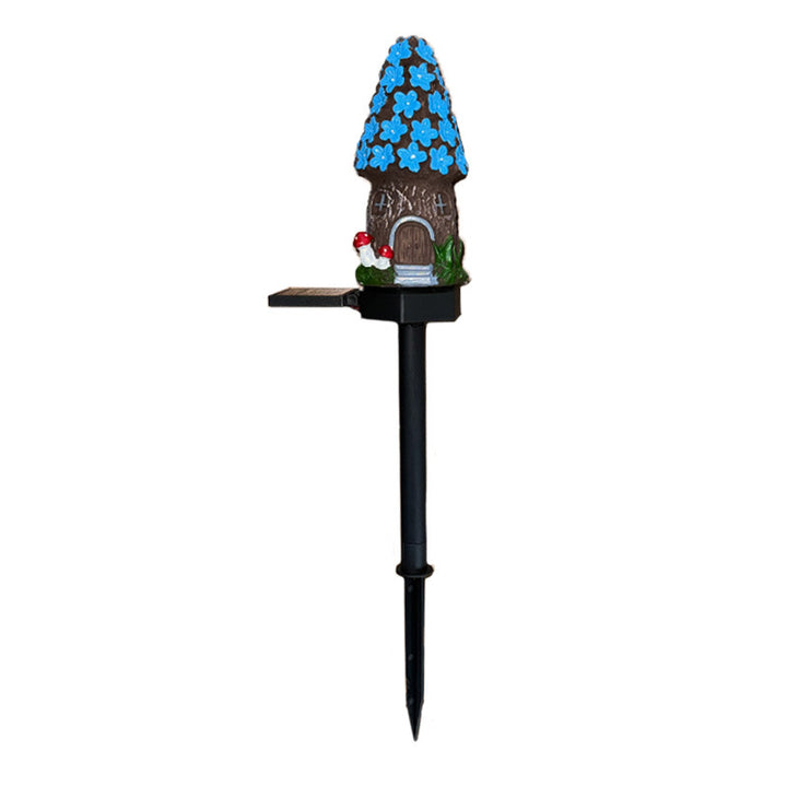 Welcoming Birdhouse Solar Pathway Stake Light With Dusk-To-Dawn Sensor Stornfield