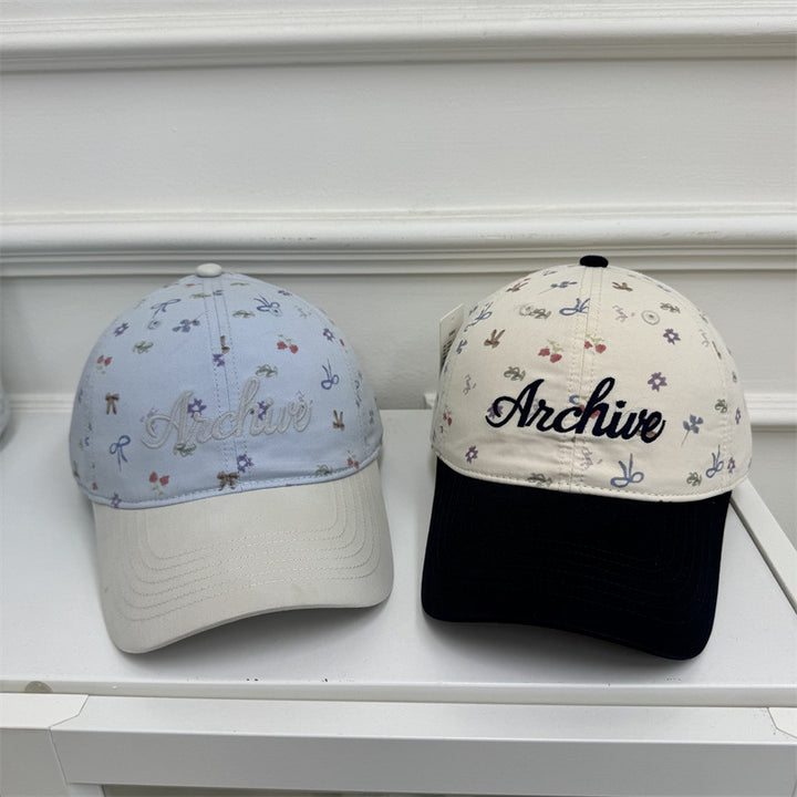 Women's Floral-Embroidered Baseball Cap Stornfield
