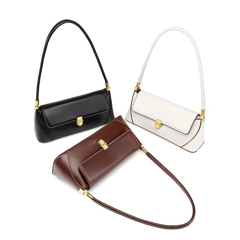 Structured Leather Handbag Stornfield