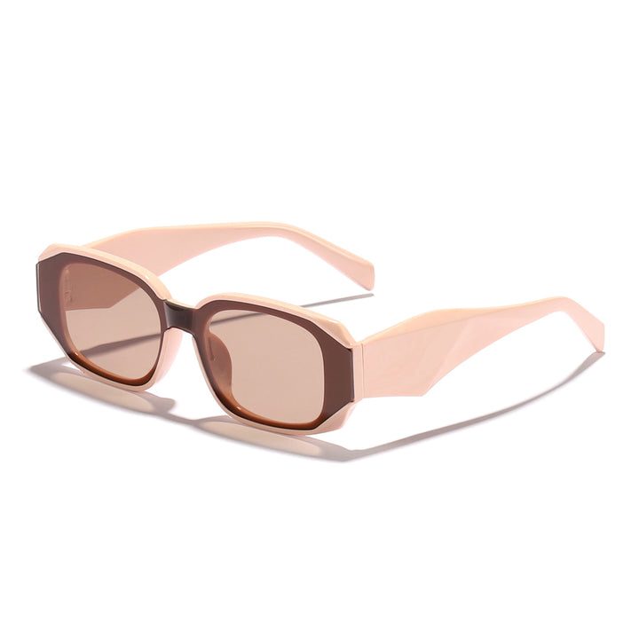Ladies fashionable sunglasses in angular design with UV protection Stornfield