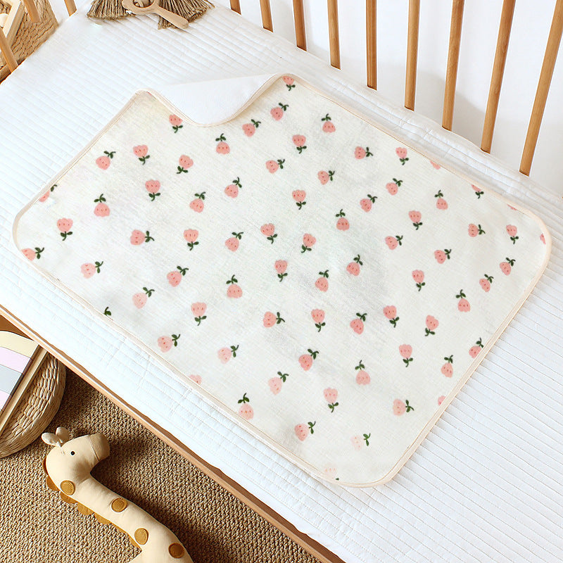 Ladies changing pad with cheerful floral pattern Stornfield