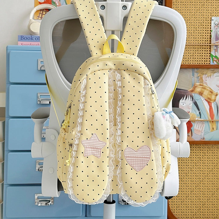 Cute Bunny-Ear Drawstring Backpack Stornfield