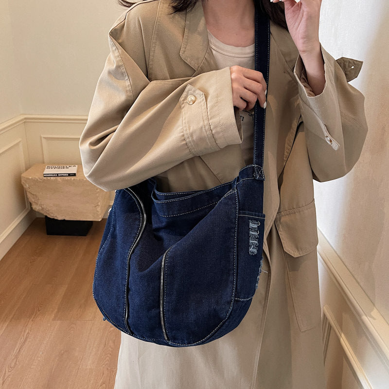 Fashionable Denim Shoulder Bag Stornfield