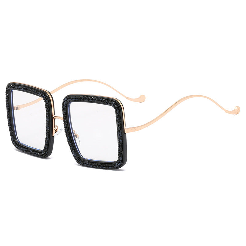 Women's glamorous sunglasses with sparkling crystal frame Stornfield