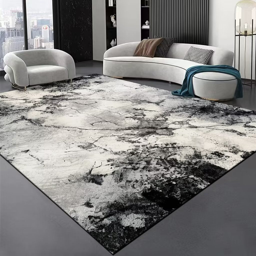 Contemporary Wave Pattern Area Rug Stornfield