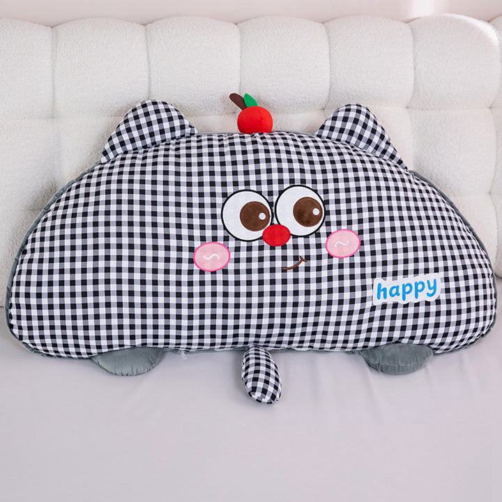 Cozy animal cushion with cheerful design Stornfield