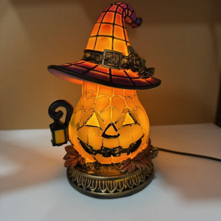 Halloween-Themed Witch Hat Table Lamp Stornfield