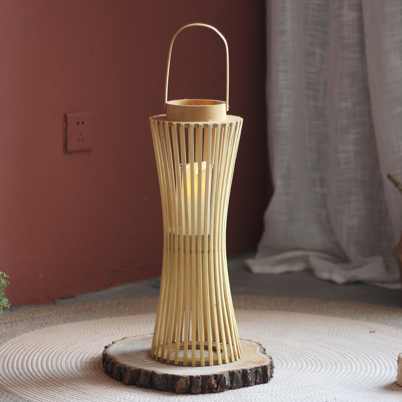 Modern lantern with braided design Stornfield