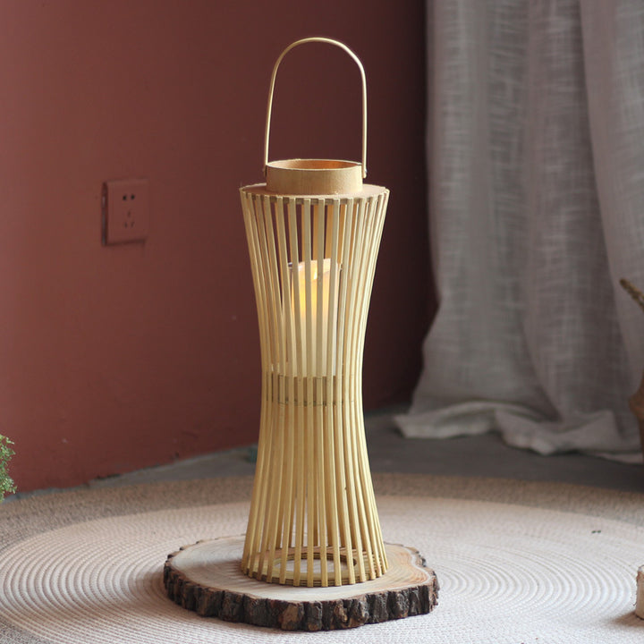Modern lantern with braided design Stornfield