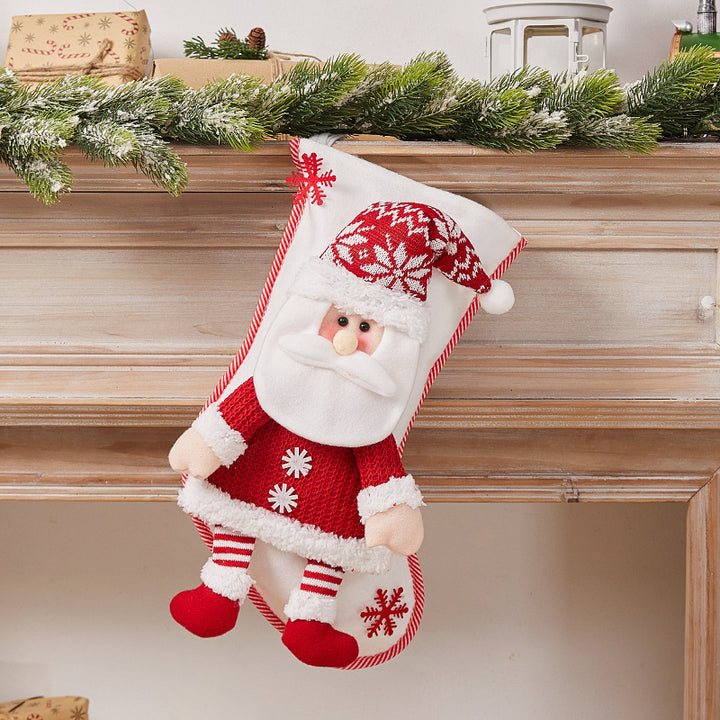 Festive Christmas stocking with nostalgic design Stornfield