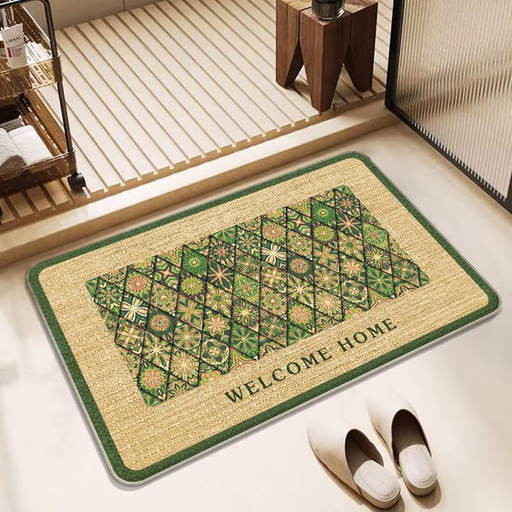 Butterfly-Inspired Decorative Bath Mat Stornfield
