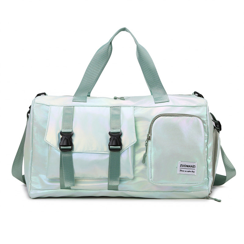 Iridescent Multi-Pocket Sports Duffle Bag Stornfield