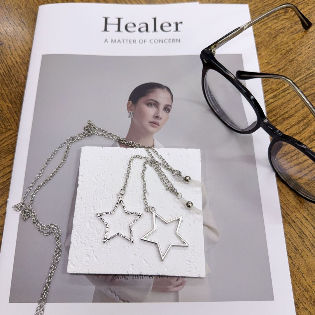 Star-Shaped Drop Earrings Stornfield