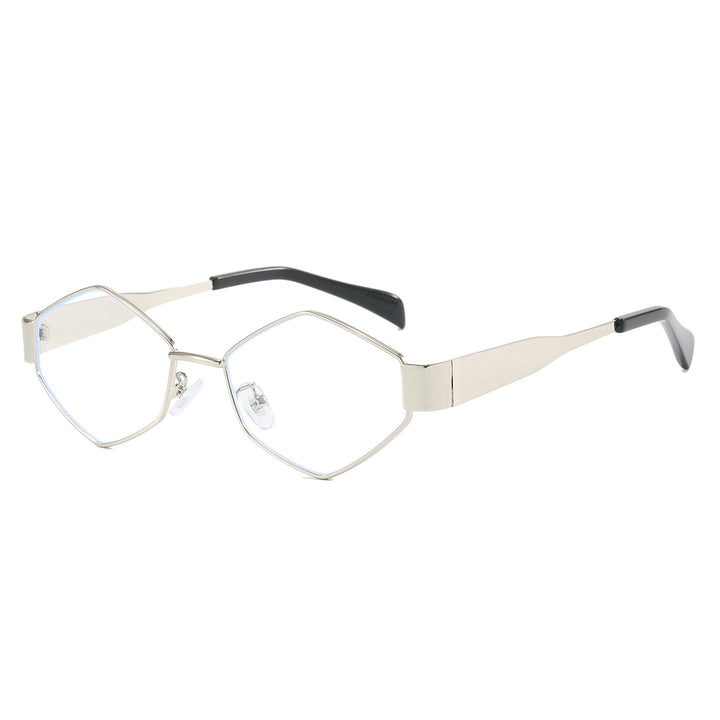 Women's modern geometric sunglasses with high-quality metal frame Stornfield