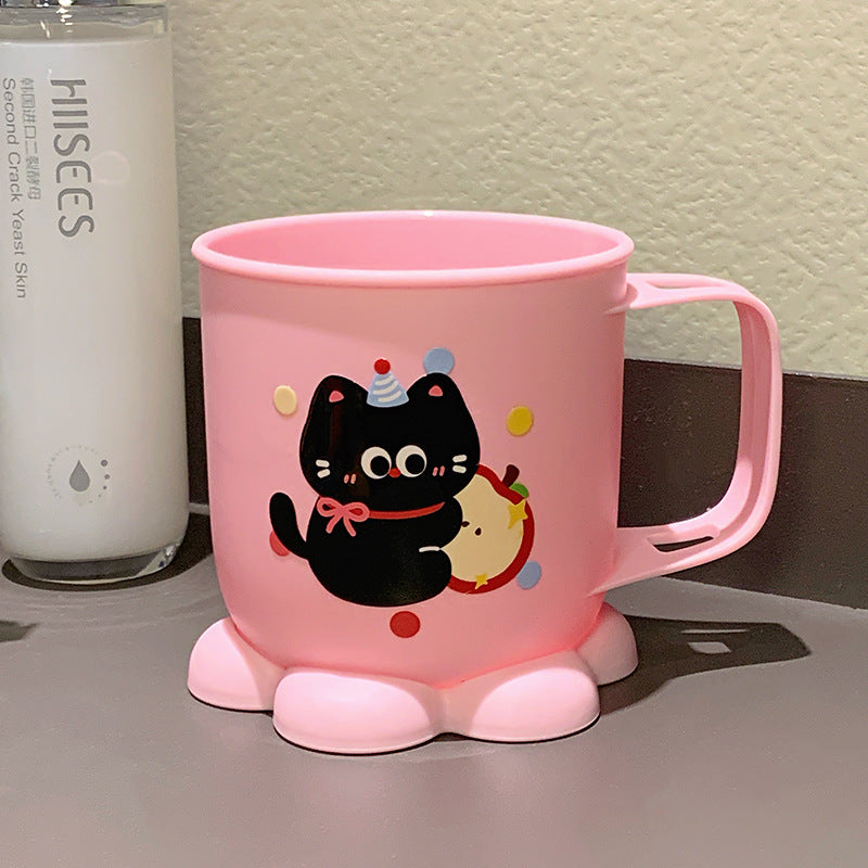 Ceramic mug with loving cat design Stornfield