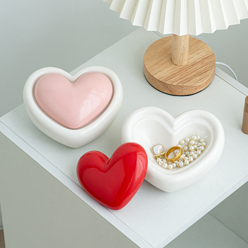 Heart shapes decorative bowl Stornfield