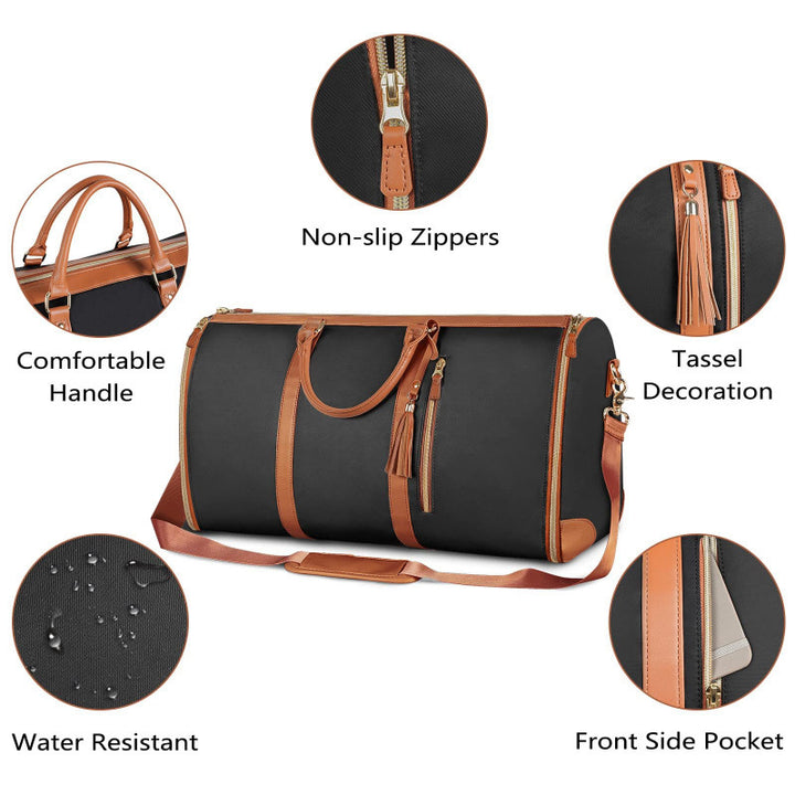 Elegant travel bag with versatile storage system Stornfield