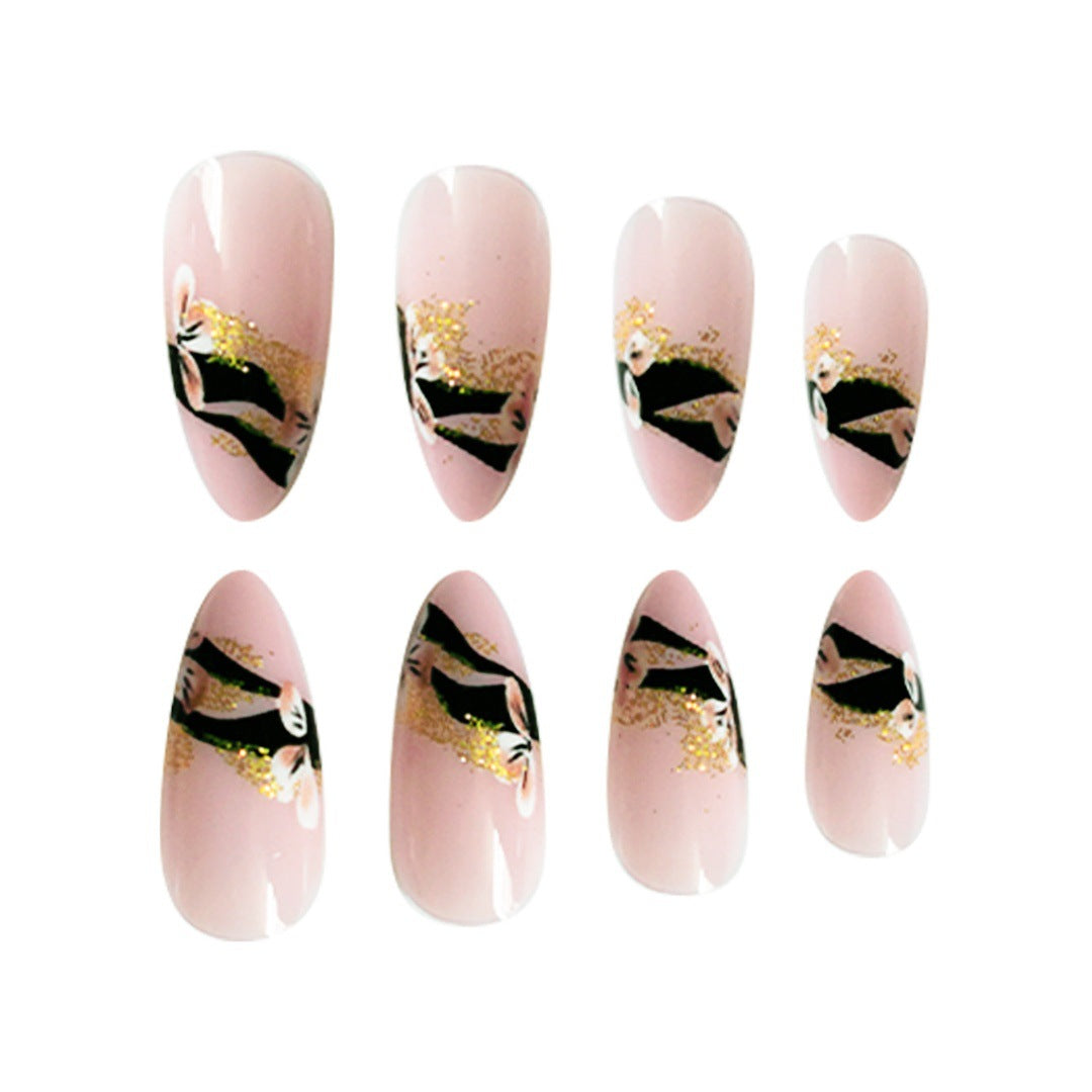 Elegant Floral Nail Art Extensions Stornfield 1787913882