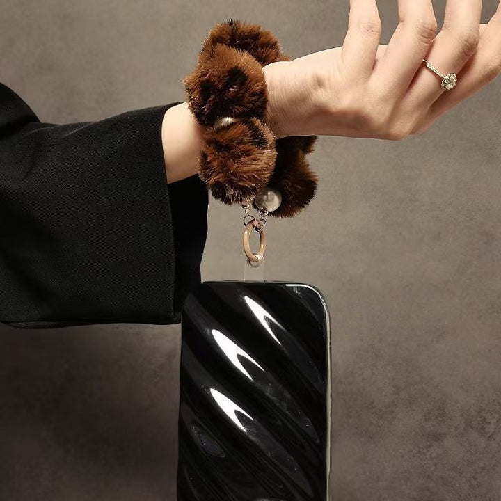 Decorative Fur Pom Pom Keychain Stornfield