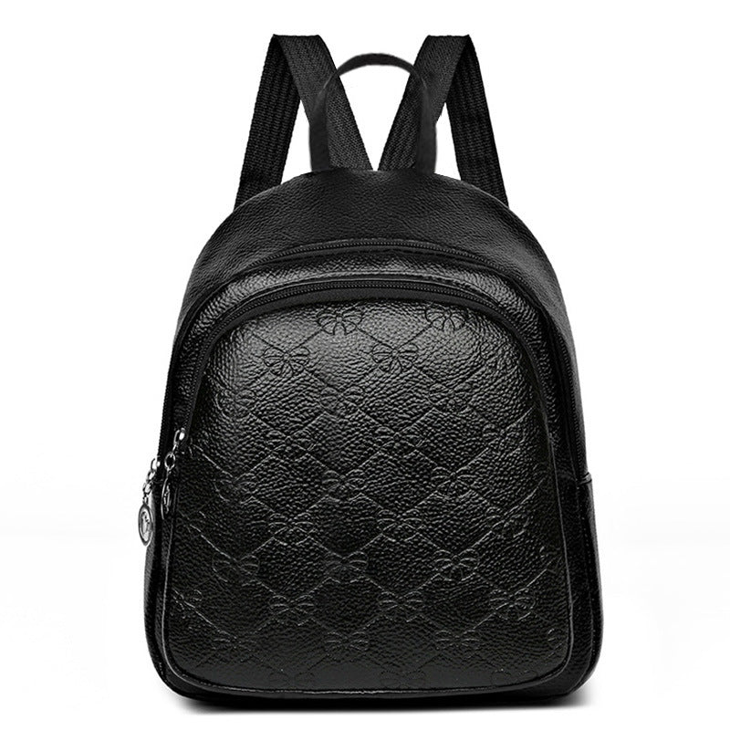 Compact Textured Backpack Stornfield