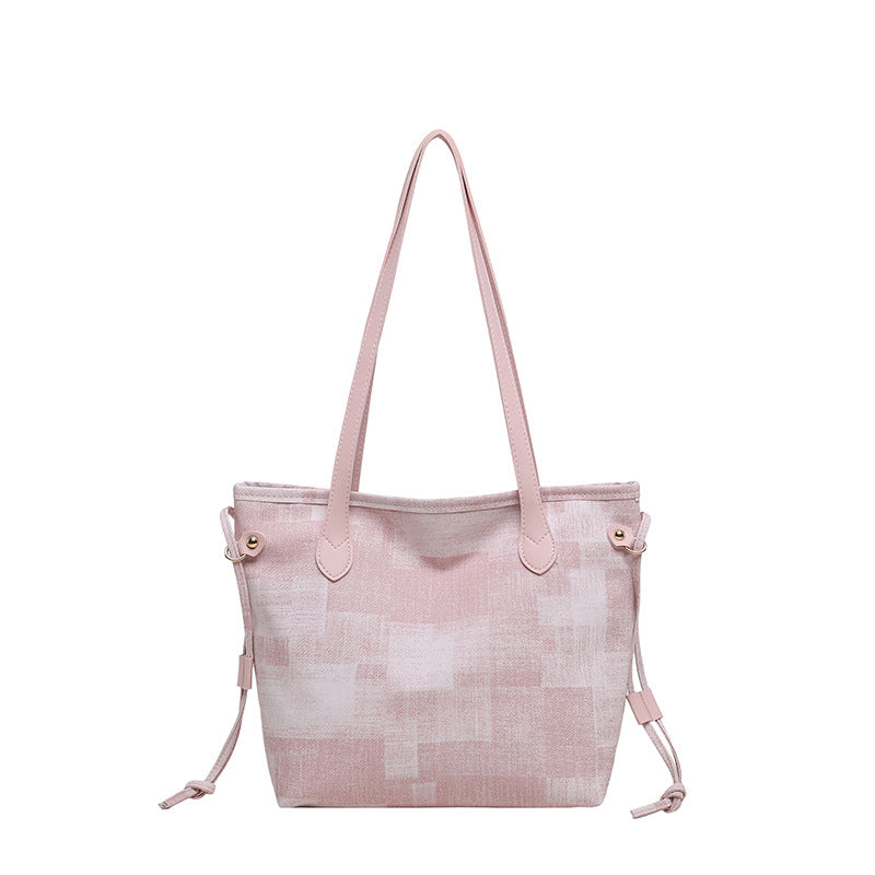 WoTextured Canvas Tote Bag Stornfield