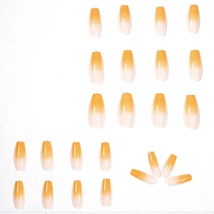 Artificial nail extensions in elegant ombre style Stornfield