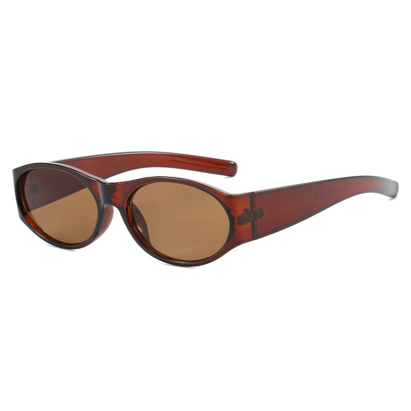 Women's fashionable sunglasses with elegant, oval design and UV protection Stornfield