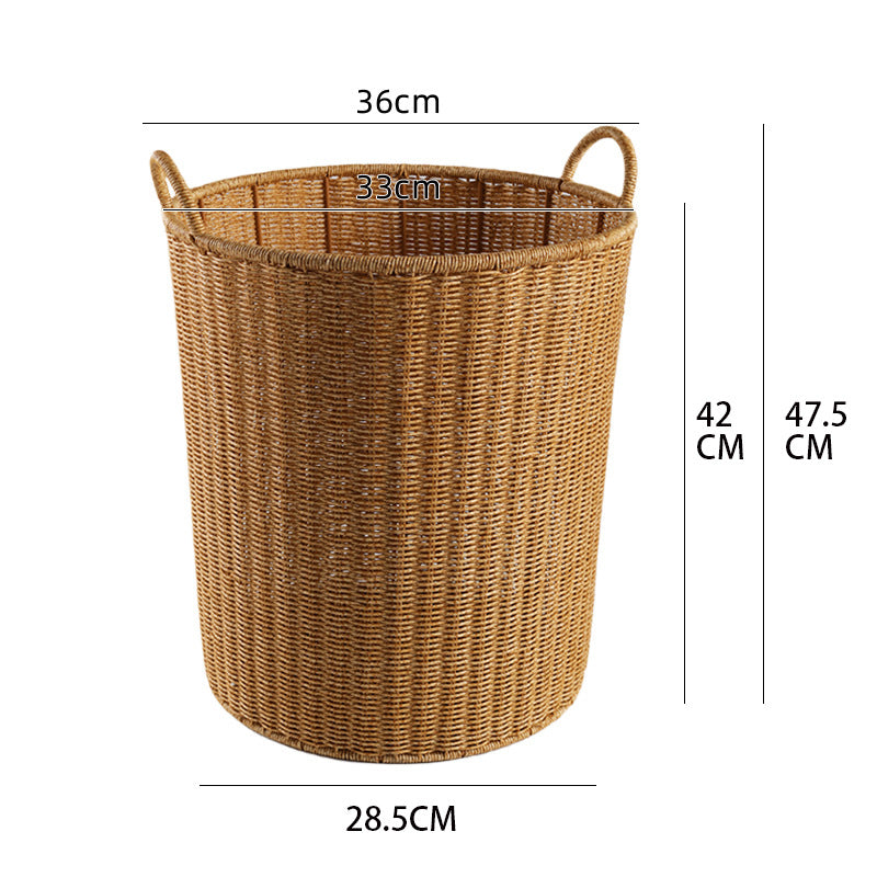 Unisex Large Storage Basket with Sturdy Carrying Handles Stornfield