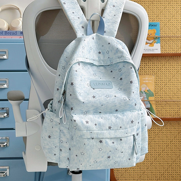 Star-Patterned Casual Backpack Stornfield 1791205141