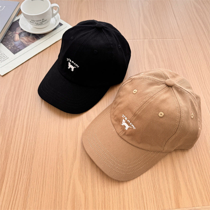 Women's Playful Cat-Embroidered Baseball Cap Stornfield