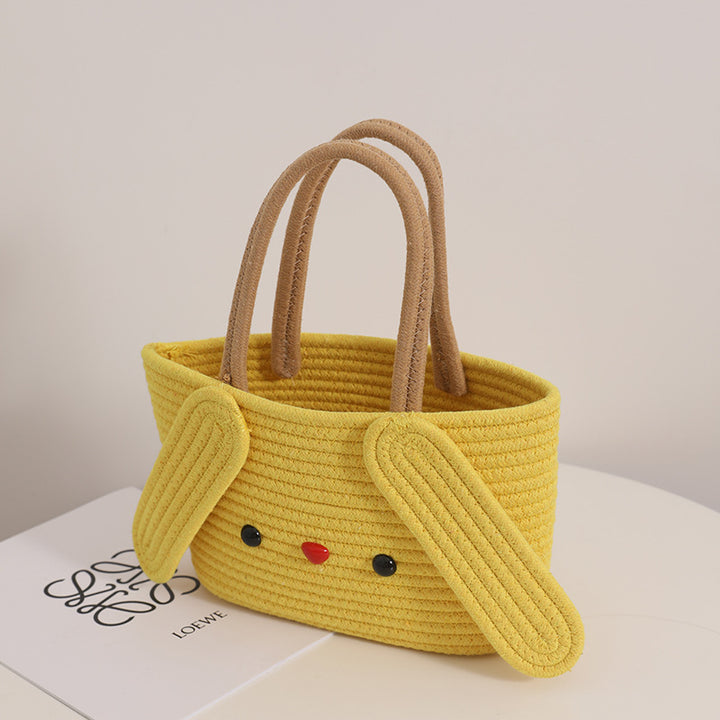 Playful fabric bag with animal motif Stornfield