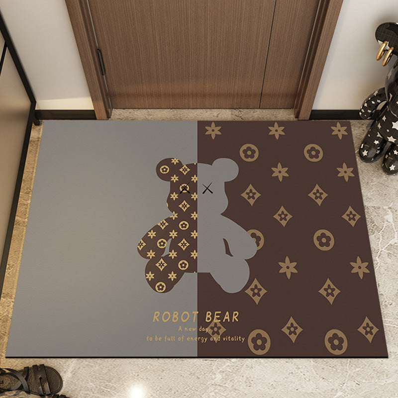 Cute Dog-Themed Entrance Mat