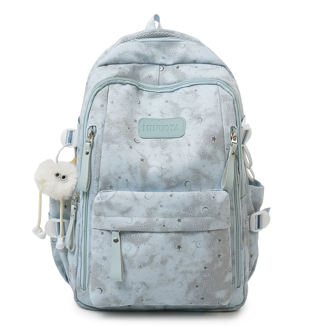Trendy Stars and Moons Patterned Backpack Stornfield