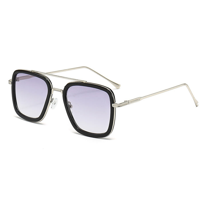 Women's stylish square sunglasses with metallic details Stornfield