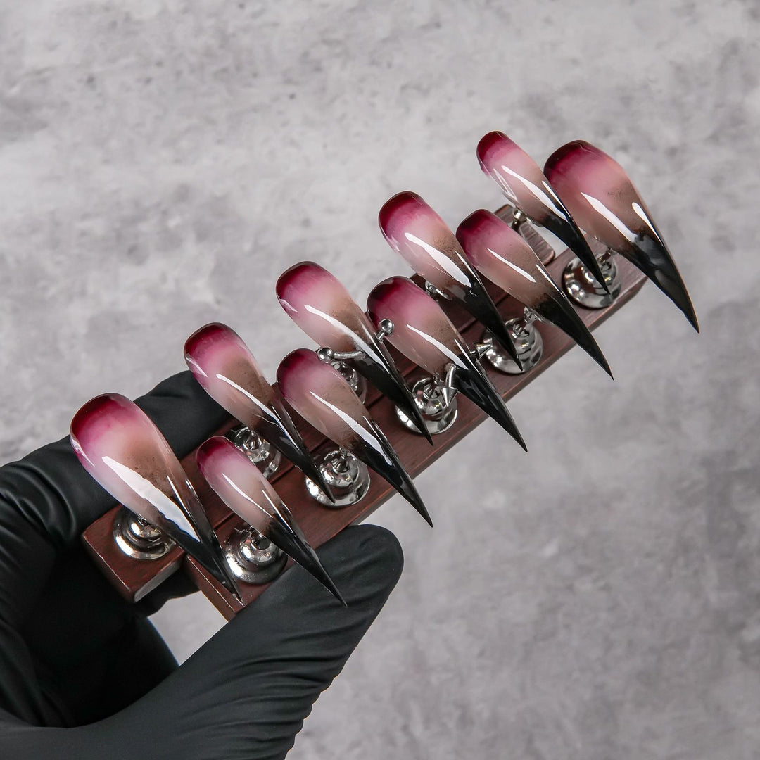 Stiletto Press-On Nail Art