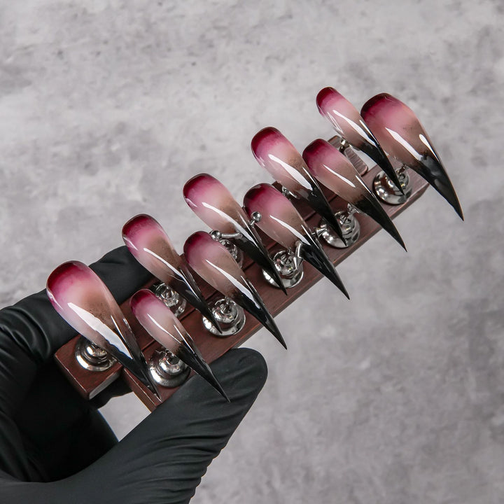 Stiletto Press-On Nail Art
