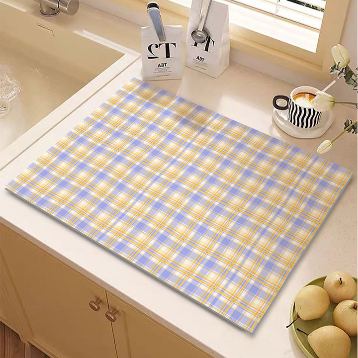 Checkered Kitchen Mat Stornfield