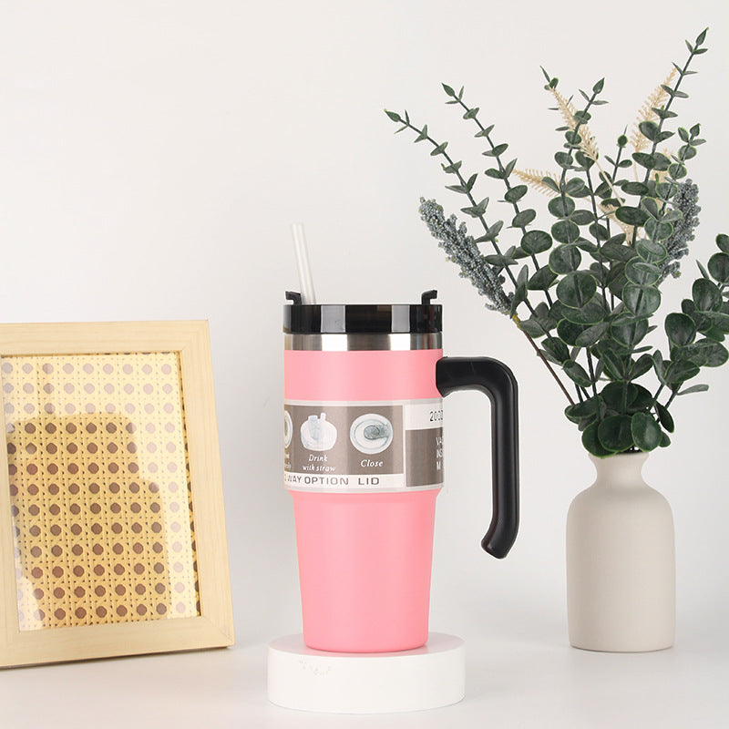 Unisex thermos mug with 3-in-1 drinking options Stornfield