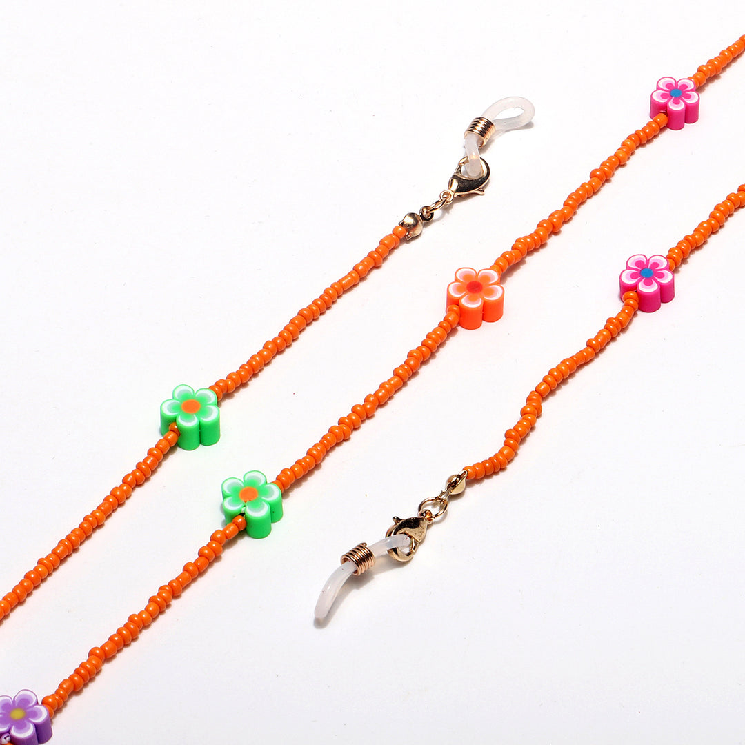Decorative Flower Beaded Eyewear Chain Stornfield