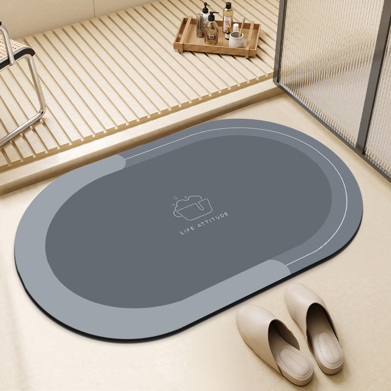 Textured Non-Slip Bath Mat Stornfield
