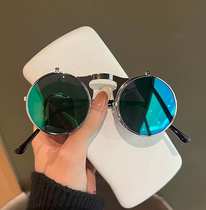 Ladies Round Designer Sunglasses with Innovative Frame Stornfield