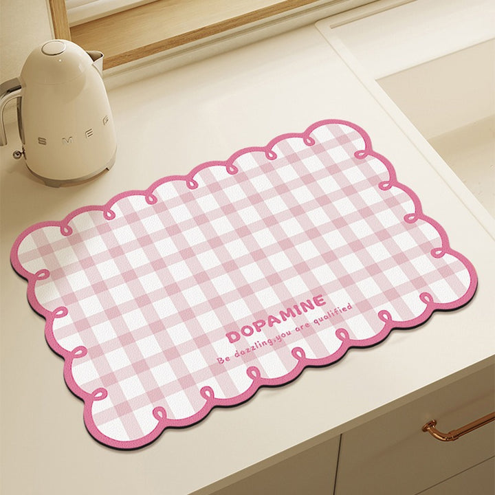 Cute Bunny-Shaped Kitchen Mat