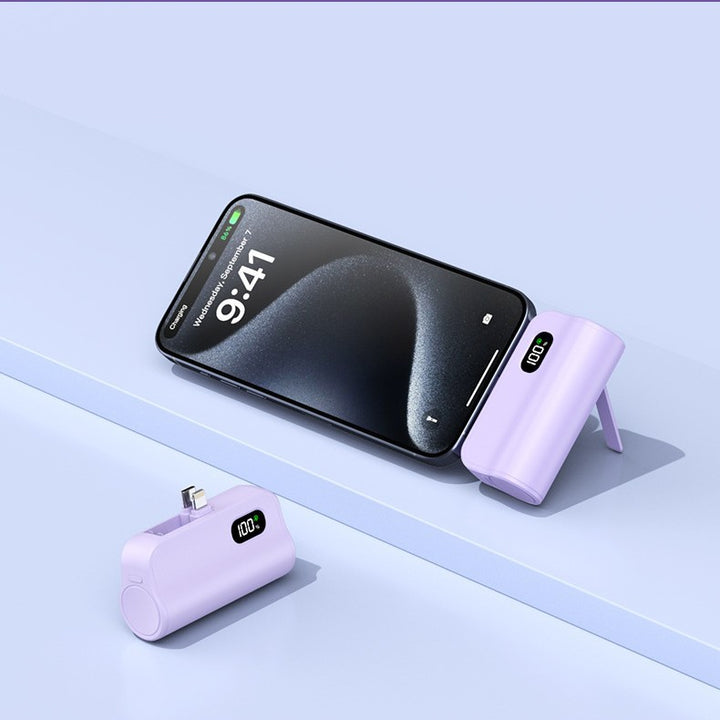 Compact Dual Charge Power Bank with Digital Display Stornfield