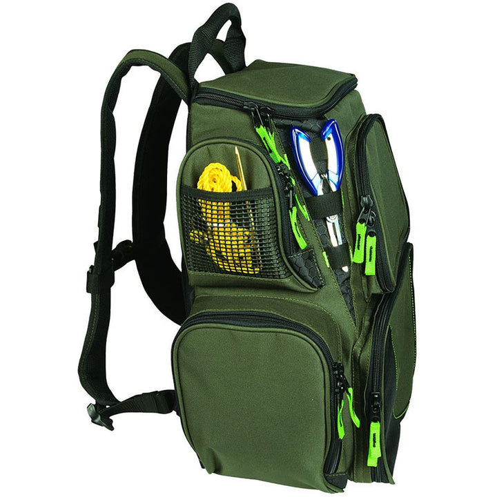 Multi-Compartment Fishing Gear Storage Backpack Stornfield