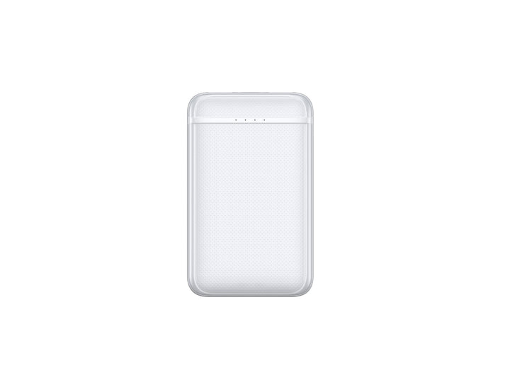 Portable power bank with elegant texture and digital charging indicator Stornfield