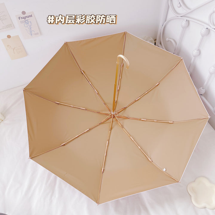 Ladies elegant and creative folding umbrella with heart design Stornfield