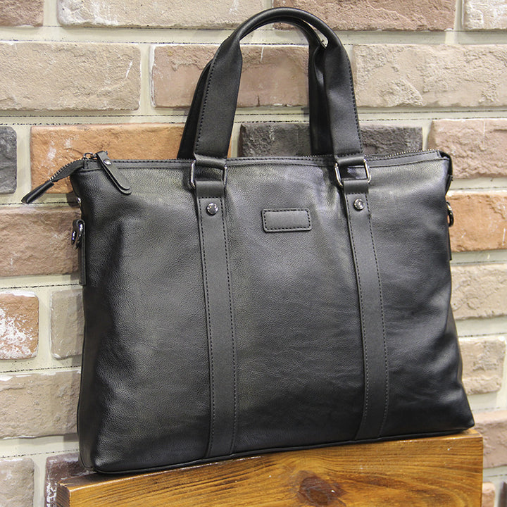 Elegant Tote Bag Made of High-Quality Leather Stornfield