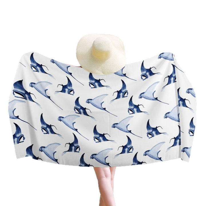 Beach towel with maritime design Stornfield