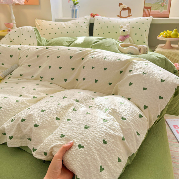 Floral Patterned Duvet Set